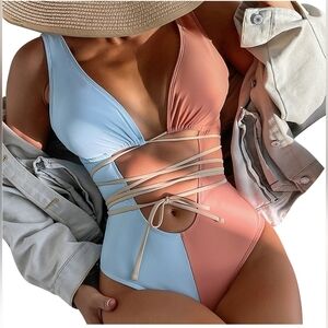 Elaine One Piece Swimsuit, Size M